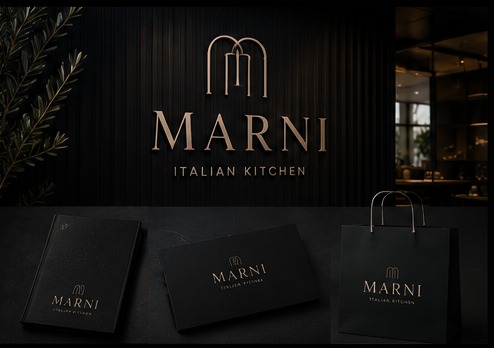 Marni Italian Kitchen — branding and packaging
