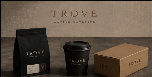 Trove Coffee Roasters — branding and packaging